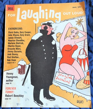 Item #62276 For Laughing Out Loud, Jan-Mar 1961, # 18. John Norment, cover artist Michael Berry