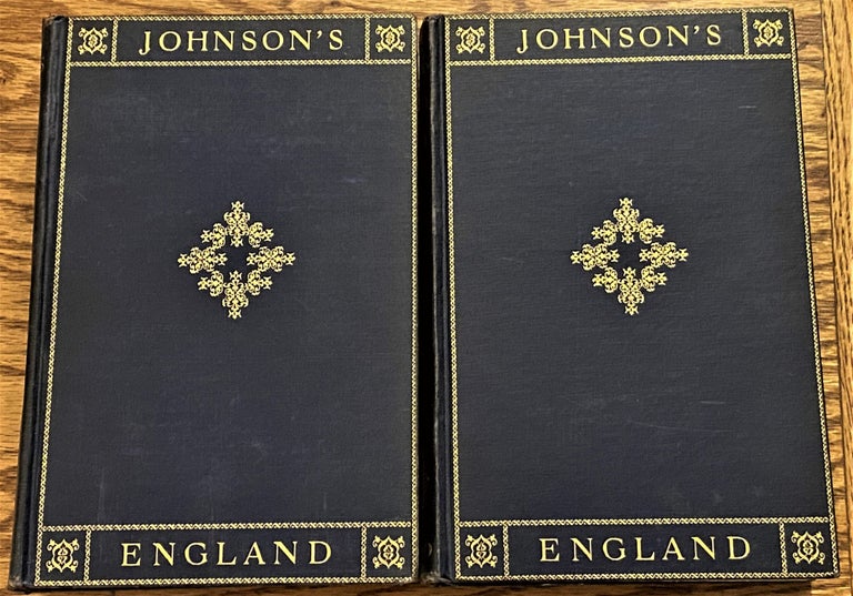 Item #63563 Johnson's England, An Account of the Life & Manners of His Age. A S. Turberville.