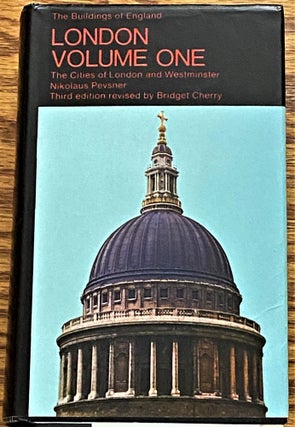 Item #63774 The Buildings of London, #1, The Cities of London and Westminster. Bridget Cherry...