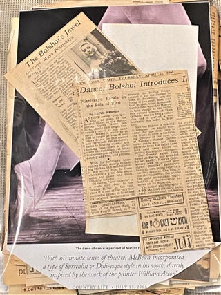 Keith Money (introduction, and photographer) ; Ninette De Valois, Frederick Ashton, Margot Fonteyn