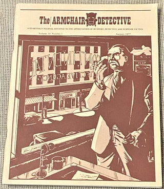Item #63962 The Armchair Detective, Volume 10, Number 1, January 1977. Allen J. Hubin, Albert I....