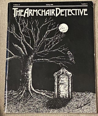 Item #64006 The Armchair Detective, Spring 1980, Vol. 13, No. 2. Allen J. Hubin, Brian Garfield...