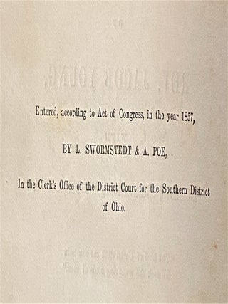 Autobiography of a Pioneer; or, The Nativity, Experience, Travels and Ministerial Labors of Rev. Jacob Young with Incidents, Observations and Reflections