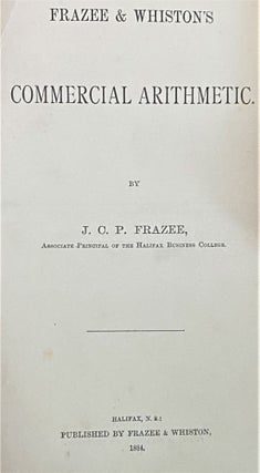 Frazee & Whiston's Commercial Arithmetic