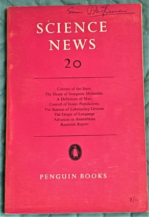 Item #64899 Science News 20. A W. Haslett