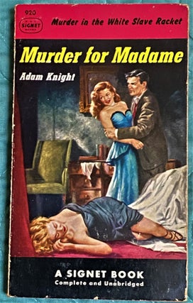 Item #64918 Murder for Madame. Adam Knight
