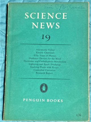 Item #64988 Science News 19. J L. Crammer, Franklin S. Cooper David S. Evans, F. A. Fox, R. D....