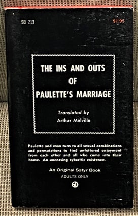 Item #65056 The Ins and Outs of Paulette's Marriage, or, A Happy Modern Household. Arthur Melville