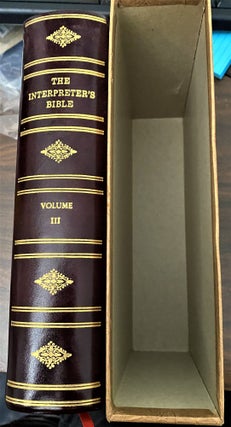 Item #65137 The Interpreter's Bible, The Holy Scriptures, In the King James and Revised Standard...