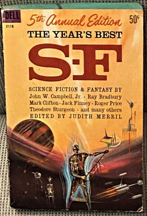 Item #65233 The Year's Best SF, 5th Annual Volume. Judith Merril, Jack Finney Ray Bradbury,...
