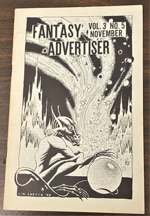 Item #65423 Fantasy Advertiser, November 1949. Roy Squires Gus Willmorth
