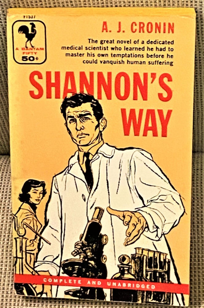 Item #65643 Shannon's Way. A J. Cronin.