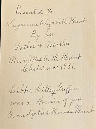 The Life of a Hindu Woman and The Biography of Libbie Gilley Griffin