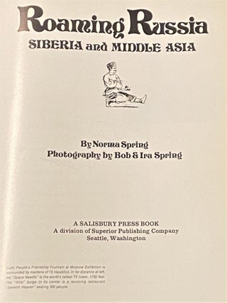 Roaming Russia, Siberia and Middle Asia