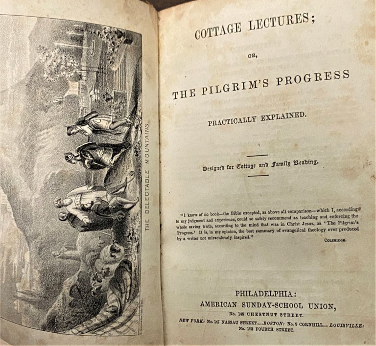 Item #65723 Cottage Lectures; Or, the Pilgrim's Progress Practically Explained. Charles Overton.
