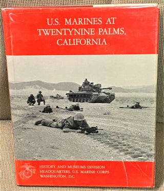 Item #65929 U.S. Marines at Twentynine Palms, California. U. S. Marine Corps Colonel Verle E....