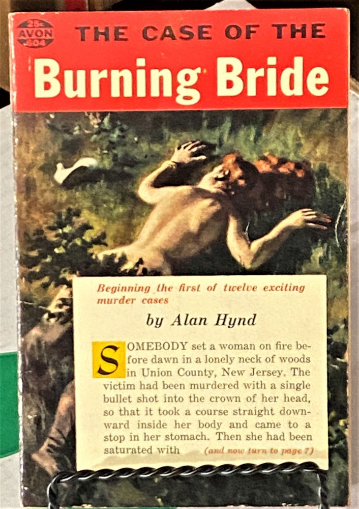 Item #66194 The Case of the Burning Bride. Alan Hynd.