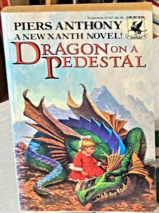 Item #66276 Dragon on a Pedestal. Piers Anthony