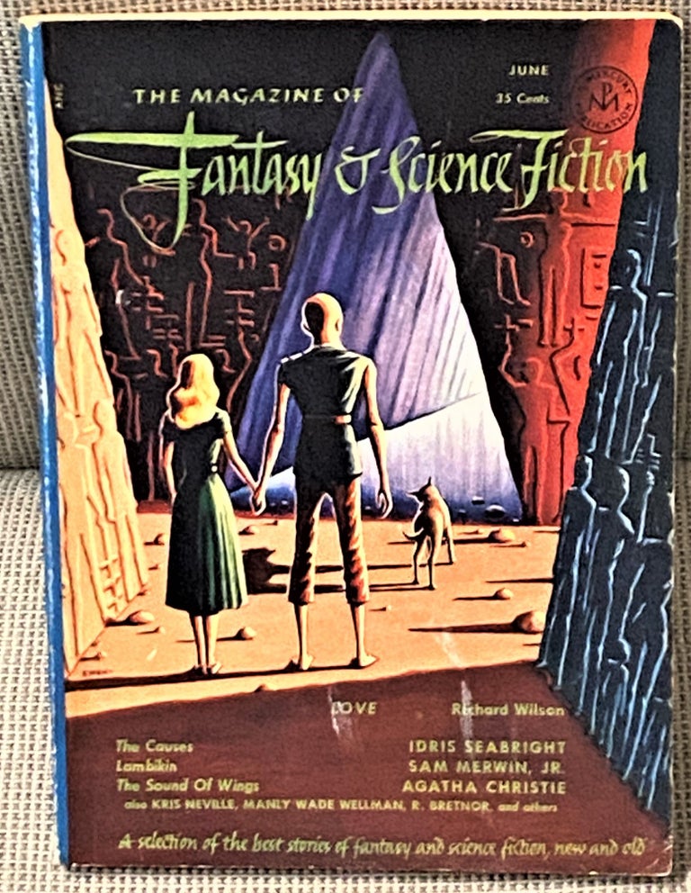 Item #66538 The Magazine of Fantasy and Science Fiction, June 1952. Manly Wade Wellman Agatha Christie, others, Jr., Sam Merwin.