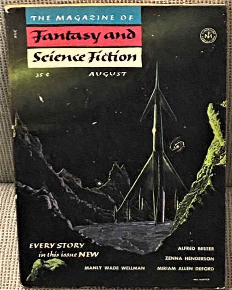 Item #66539 The Magazine of Fantasy and Science Fiction August 1954. Manly Wade Wellman Alfred Bester, others, Charles Beaumont.