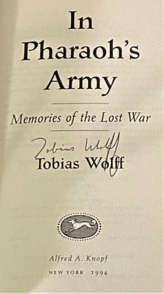 In Pharaoh's Army, Memories of the Lost War