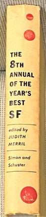 Item #66731 The 8th Annual of the Year's Best SF. Judith Merril, Jack Finney Gerald Kersh, J. G....