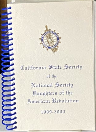 Item #66856 California State Society of the National Society, Daughters of the American...