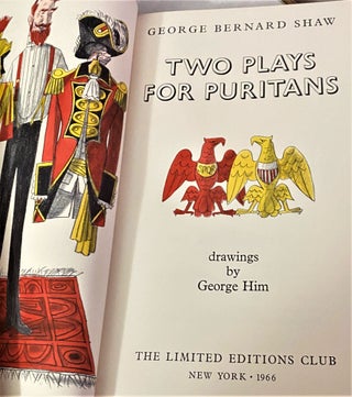 Item #67140 Two Plays for Puritans. George Bernard Shaw