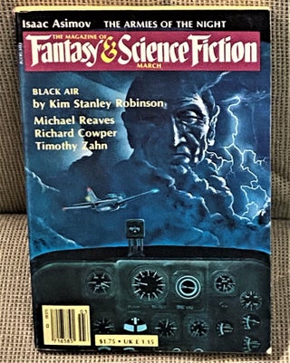 Item #67566 The Magazine of Fantasy and Science Fiction March 1983, Black Air. Isaac Asimov Kim...