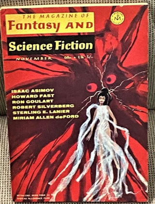 Item #67598 The Magazine of Fantasy and Science Fiction, November, 1969:. Robert Silverberg...