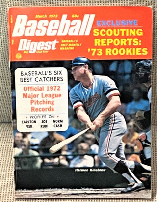 Item #67793 Baseball Digest, March 1973. Ferguson Jenkins Lou Boudreau, others