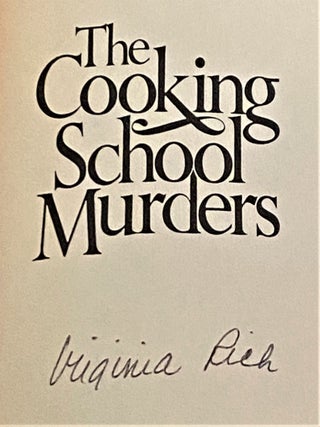 The Cooking School Murders