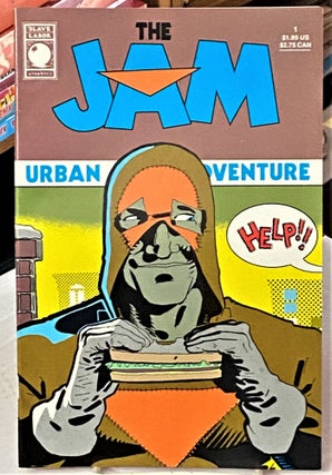Item #67966 THE JAM Urban Adventure, Slave Labor Graphics, 1989 Series #1. Bernie E. Mireault