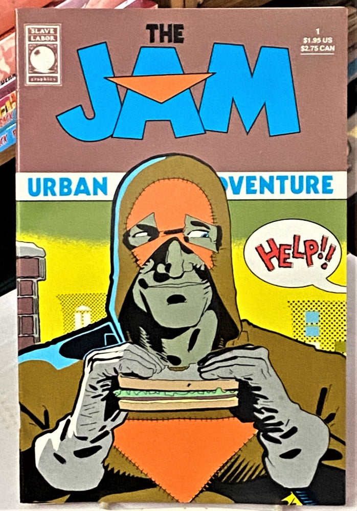 Item #67966 THE JAM Urban Adventure, Slave Labor Graphics, 1989 Series #1. Bernie E. Mireault.