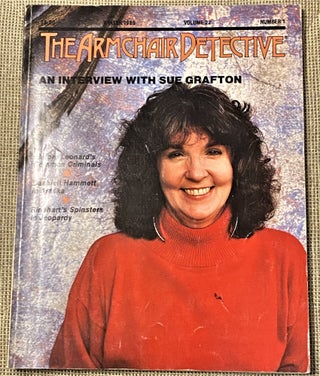 Item #67988 The Armchair Detective, Winter 1989, Volume 22, Number 1, Sue Grafton cover. Otto...