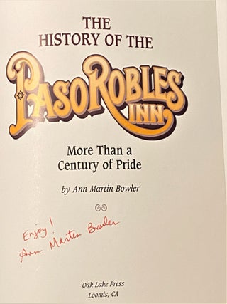 The History of the Paso Robles Inn, More than a Century of Pride