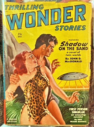 Item #68497 Thrilling Wonder Stories, October 1950. Eric Frank Russell John D. MacDonald, others