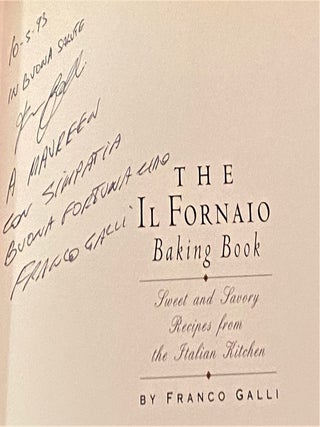 The Il Fornaio Baking Book
