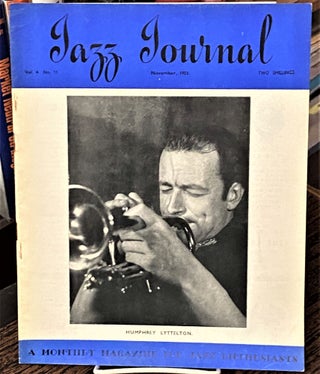 Item #68606 Jazz Journal, November 1951. Sinclair Traill