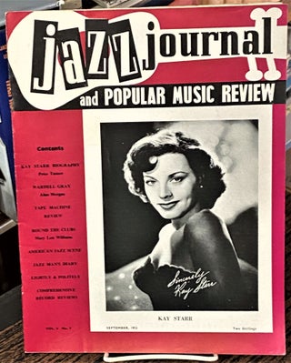 Item #68609 Jazz Journal and Popular Music Review, September 1953. Sinclair Traill