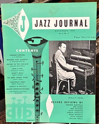 Item #68615 Jazz Journal, November 1955. Sinclair Traill