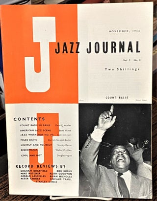 Item #68622 Jazz Journal, November 1956. Sinclair Traill