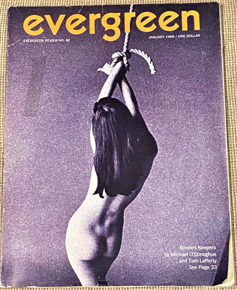 Item #68696 Evergreen Review Number 62 January 1969. Barney Rosset, Nat Hentoff Samuel Beckett, others.