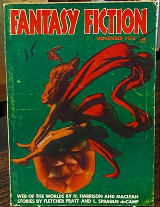 Item #69333 Fantasy Fiction November 1953. Harry Harrison Clark Ashton Smith, others, Fletcher Pratt