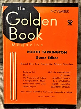 Item #69495 The Golden Book Magazine, November 1933. Anatole France Booth Tarkington, Others,...