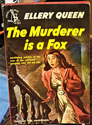 Item #69510 The Murderer is a Fox. Ellery Queen