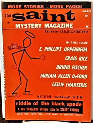 Item #70214 The Saint Mystery Magazine, March 1964. E. Phillips Oppenheim Leslie Charteris,...