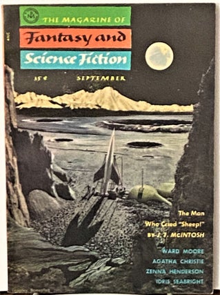 Item #70471 The Magazine of Fantasy and Science Fiction September 1955. Agatha Christie Ward...