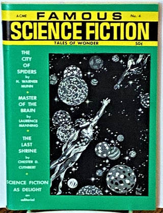 Item #70491 Famous Science Fiction Tales of Wonder Volume 1, Number 4. Lawrence Manning H. Warner...