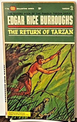 Item #70524 The Return of Tarzan. Edgar Rice Burroughs